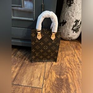 Brown Monogram Mini Crossbody Bag